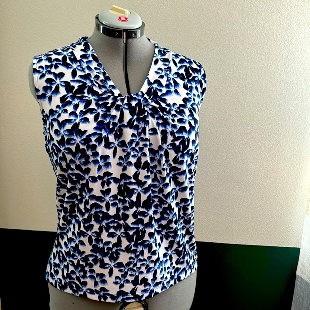 Calvin Klein Twist Knot Stretch Tank